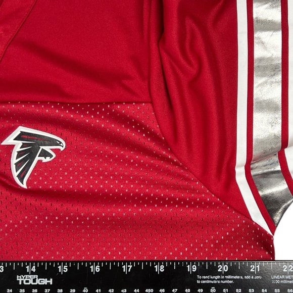 Majestic Football Jersey Women XL Atlanta Falcons Julio Jones #11 NFL Team - Picture 7 of 9